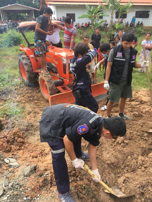 โหดเหี้ยม!! พระ-เณรรุมฆ่าหนุ่มฟันคอดับสลด เอาจีวรห่อศพ ขุดหลุมฝังในวัด เทปูนทับอำพราง!!