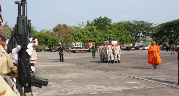 ส่งศพ“เชาวลิตร”ป้องกันจังหวัดกลับภูมิลำเนาสมเกียรติ