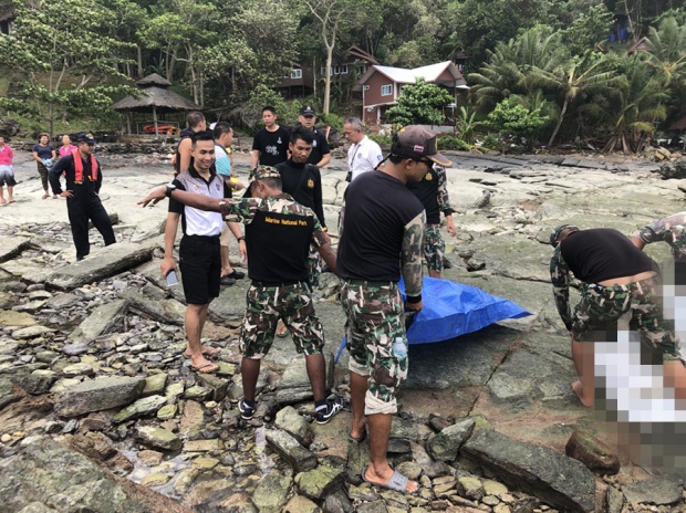 พบแล้วศพสุดท้าย เหยื่อเรือล่มภูเก็ต ลอยติดเกาะพีพี