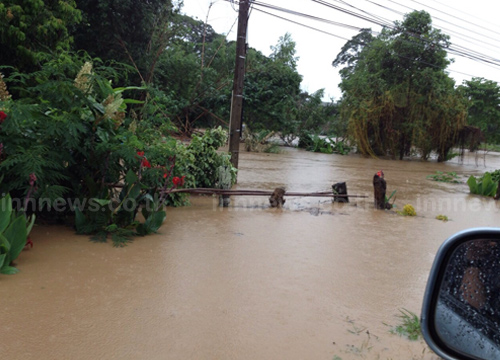 เชียงรายฝนกระหน่ำน้ำท่วม2ตำบลเชียงแสน