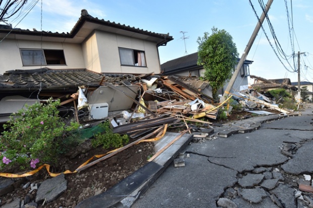 (ชมภาพ)ความเสียหาย แผ่นดินไหวญี่ปุ่น!