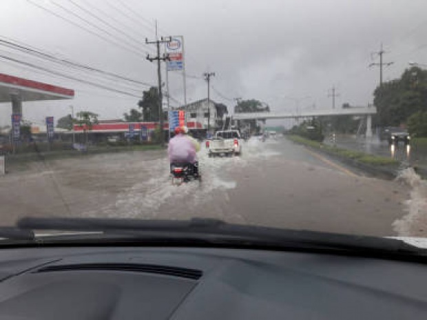 น้ำท่วมเชียงราย หลังฝนตกหนัก