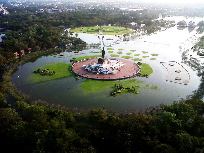 ชมภาพจาก SKY Report CH3 @ พุทธมณฑล