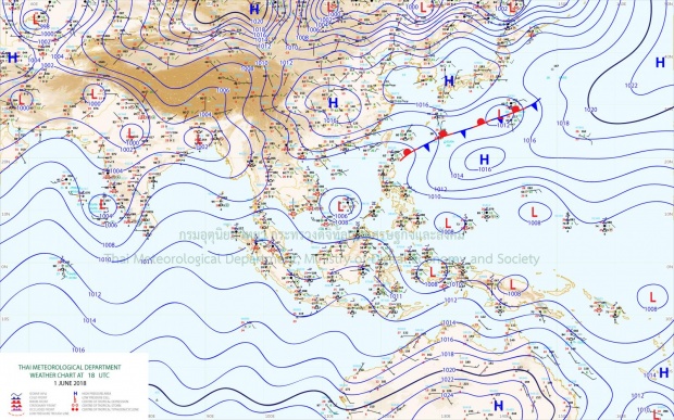 กรมอุตุฯ เตือน ฝนตกหนัก รับมรสุมตะวันตกเฉียงใต้!