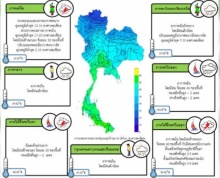 ไทยตอนบนหนาวเย็น เหนือ-อีสาน-ตอ.-กลาง-กทม.มีฝน.