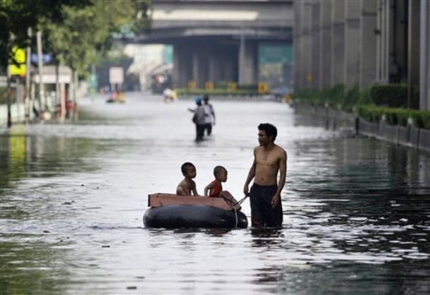 ประมวลภาพ น้ำท่วม 5 พ.ย. 54 @thaitvnews 