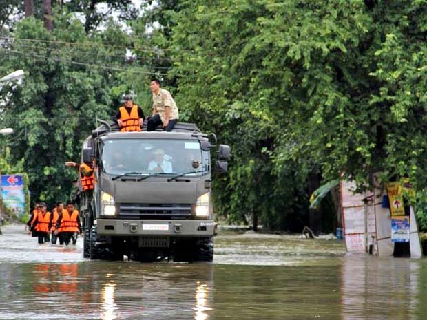 ศรีสะเกษ 5 อำเภอยังอ่วมท่วมหนัก