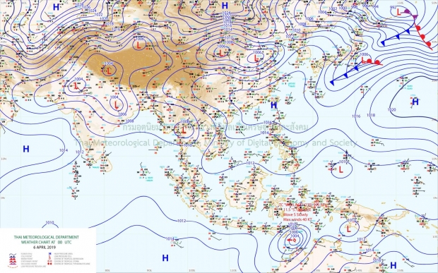 กรมอุตุฯ เตือน 14 จังหวัดภาคอีสาน จะมีฝนฟ้าคะนอง ร้อยละ 30 ของพื้นที่ กับมีลมกระโชกแรง