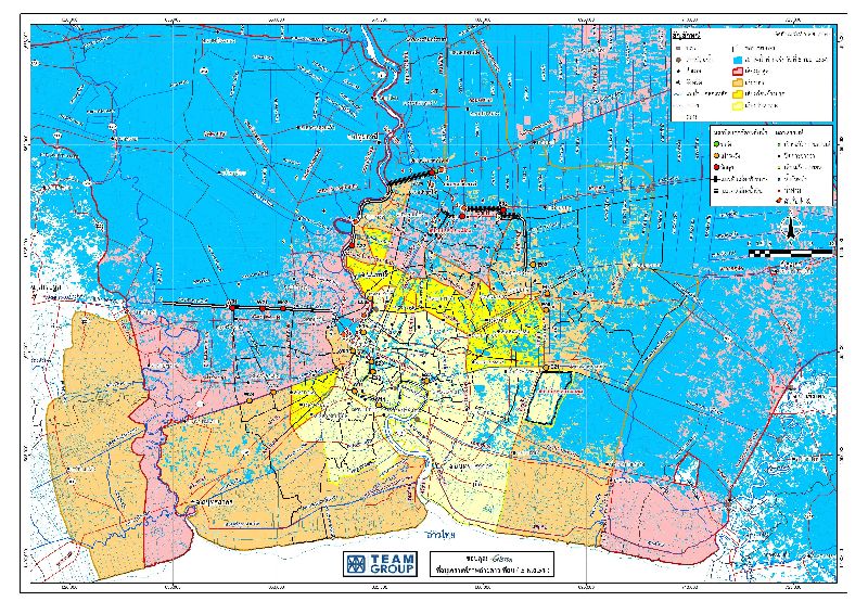 ทีมกรุ๊ป อัพเดทแผนที่น้ำท่วม 6พ.ย. ชี้ เขตสวนหลวง ความเสี่ยงเพิ่ม