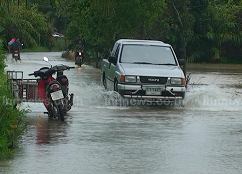 ศภช.ระบุน้ำท่วมตราด-จันทบุรีเริ่มคลี่คลาย