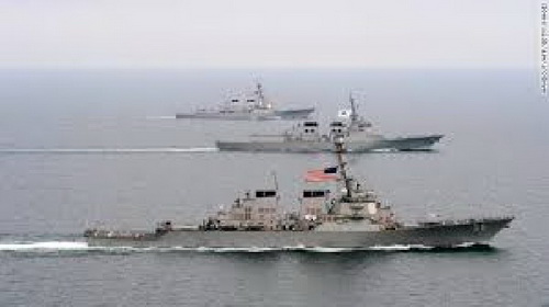 สหรัฐฯ ส่งกองเรือตรึงกำลังชายฝั่งเกาหลีใต้หลังเกาหลีเหนือประกาศภาวะสงคราม