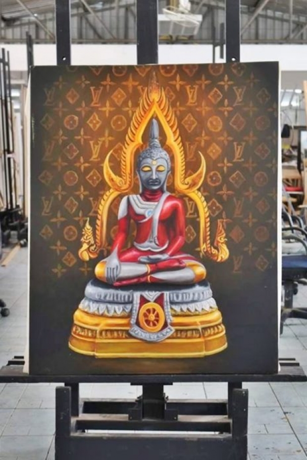 มีคนขอซื้อ ภาพพระพุทธรูปอุลตร้าแมน ชี้อย่าจ้องจับผิด ให้นศ.เป็นจำเลยสังคม