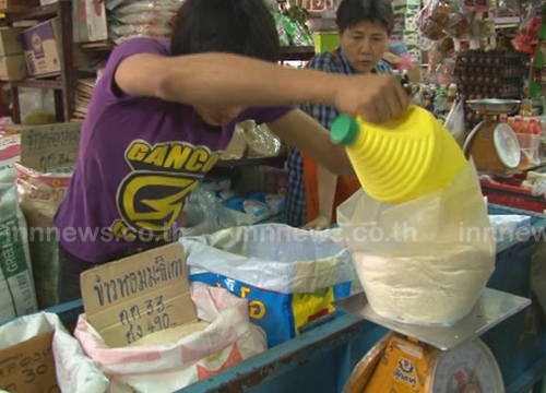 ร้านขายข้าวยังไม่ได้รับผลกระทบข่าวปนเปื้อน