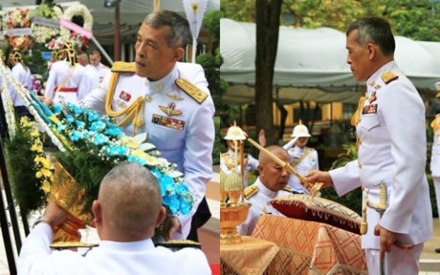 “ในหลวง” ทรงถวายราชสักการะ “สมเด็จพระบรมราชชนก” เนื่องในวันมหิดล