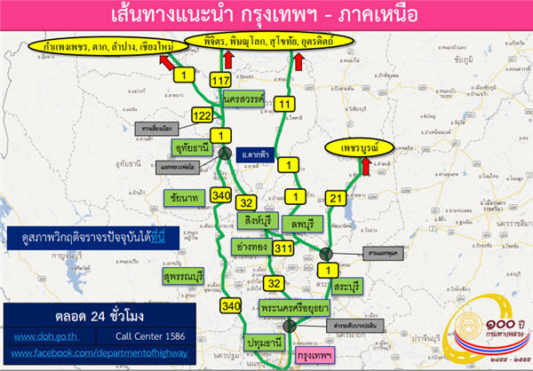 เช็กด่วน! เส้นทางลัด-จุดรถติด วางแผนก่อนเที่ยวปีใหม่