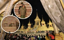 สมเด็จพระเทพฯทรงกราบ พระเมรุมาศครั้งสุดท้าย...