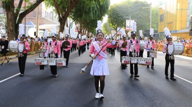 วงโยธวาทิต นร.ไทยจากพิษณุโลก โชว์ผลงานที่สิงคโปร์