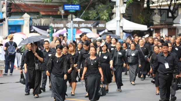 “กอร.รส.”แนะวิธีมาสักการะพระบรมศพอย่างไรไม่ต้องรอคิวนาน