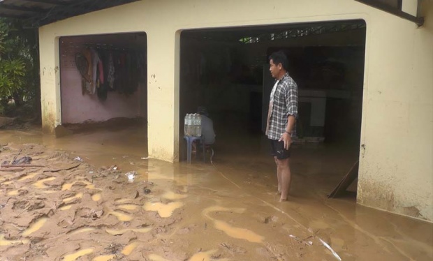 เกือบเอาชีวิตไม่รอด! 2 แม่ลูกชุมพร เผยนาทีระทึกปีนขึ้นต้นทุเรียนหนีรอด