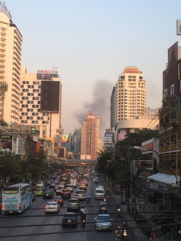 ด่วน !เกิดเหตุเพลิงไหม้อาคารในซอย สุขุมวิท 11