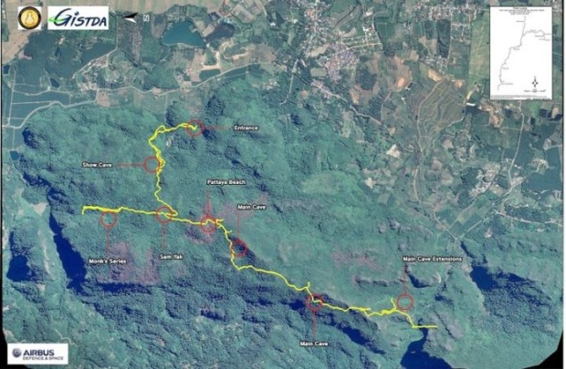 “จิสด้า” ส่งภาพ 3 มิติ ช่วยทีมค้นหา 13 ชีวิต หวังพบโพรงลัดเข้าสู่ถ้ำหลวง