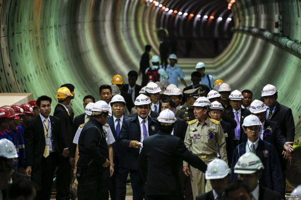 คืบหน้าเจาะอุโมงค์รถไฟฟ้าลอดแม่น้ำเจ้าพระยา!!