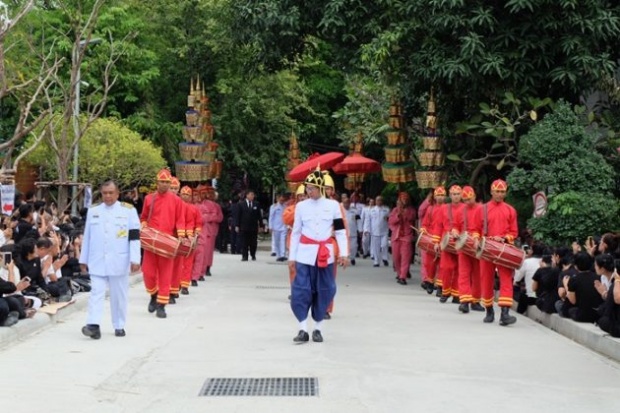 สมเด็จพระเทพฯ เสด็จฯ พิธีสลายสรีรธาตุ หลวงพ่อปัญญานันทภิกขุ