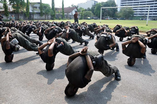 คอมมานโด กองปราบปราม ฝึกซ้อมใหญ่