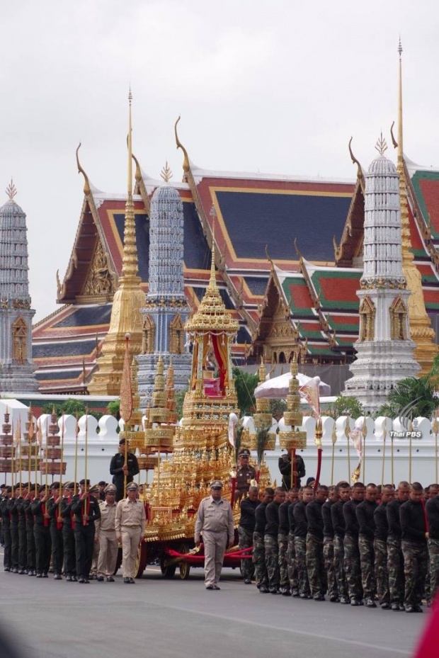 เปิดภาพ พระมหาพิชัยราชรถ” พิธีการซ้อมย่อยริ้วขบวนพระบรมราชอิสริยยศ