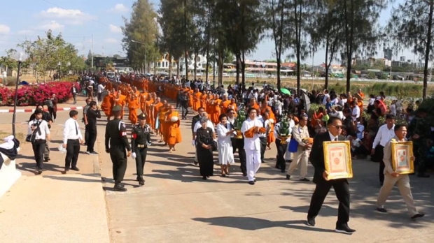 คนแน่นกราบขบวน เคลื่อนสรีระสังขาร หลวงพ่อคูณ