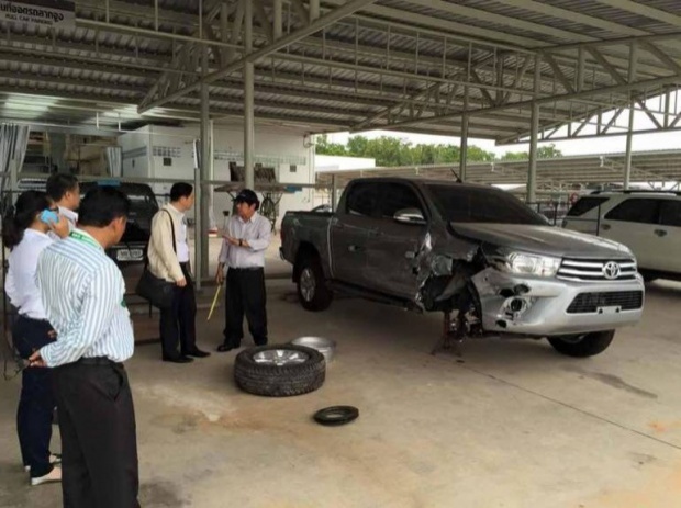 จบข่าว วิศวกรตรวจสอบกรณี TOYOTA HILUX REVO ล้อหลุด คนขับประมาทเอง