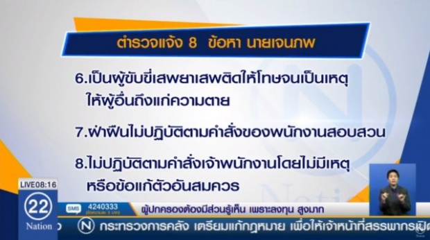 เสี่ยเจนภพแม้บวชแล้ว !!ตร.ชี้ต้องไปตามนัด ให้ปากคำ-เบิกความในชั้นศาล