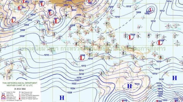 เตือนฝนตกหนักทั่วไทย 24-29 ก.ค.นี้!