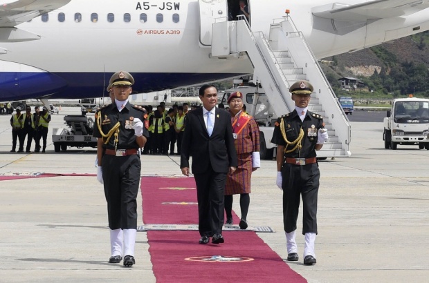 ต้อนรับสมเกียรติ! นายกฯ เยือนภูฏานกระชับสัมพันธ์ เตรียมเข้าเฝ้าฯ “กษัตริย์จิกมี” 