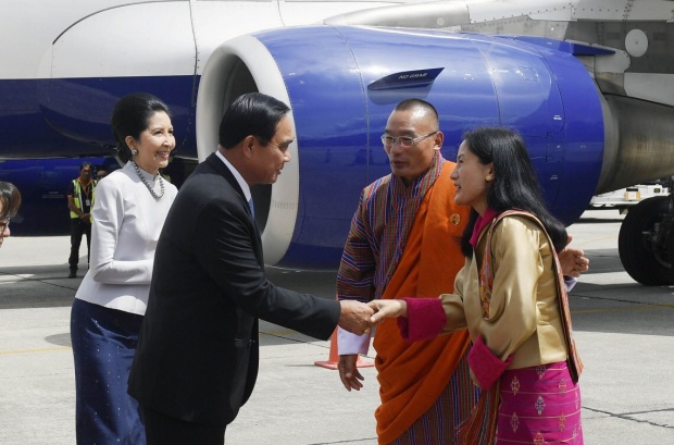 ต้อนรับสมเกียรติ! นายกฯ เยือนภูฏานกระชับสัมพันธ์ เตรียมเข้าเฝ้าฯ “กษัตริย์จิกมี” 