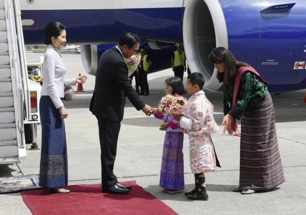 ต้อนรับสมเกียรติ! นายกฯ เยือนภูฏานกระชับสัมพันธ์ เตรียมเข้าเฝ้าฯ “กษัตริย์จิกมี” 