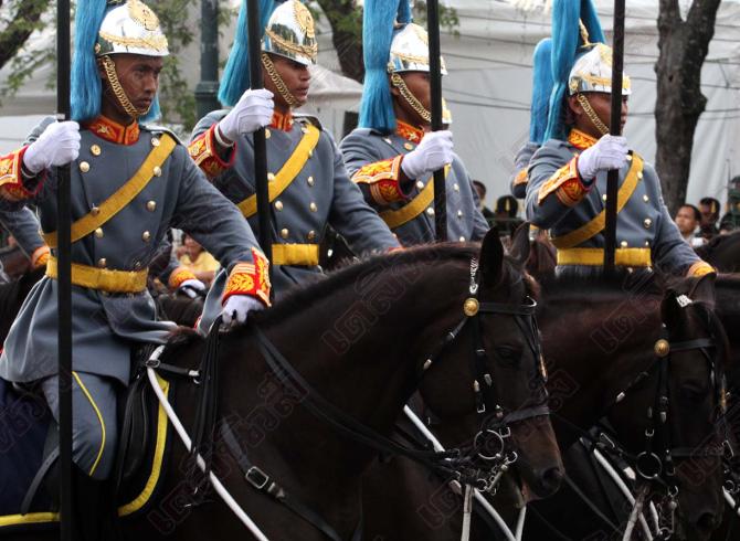 กองทัพจัดพิธีสวนสนามยิ่งใหญ่