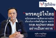 พรรคภูมิใจไทย ชัดเจนแบบนี้! ขอสงวนท่าทีรอ กกต.ประกาศอย่างเป็นทางการ