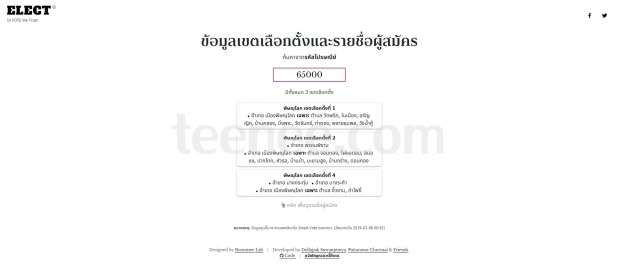 รู้ทันก่อนใคร!  เช็ค “พรรคที่ชอบ” เลือก “เบอร์ที่ใช่” ก่อนเลือกตั้งนอกเขตพื้นที่ ด้วยตัวเองง่ายๆ 