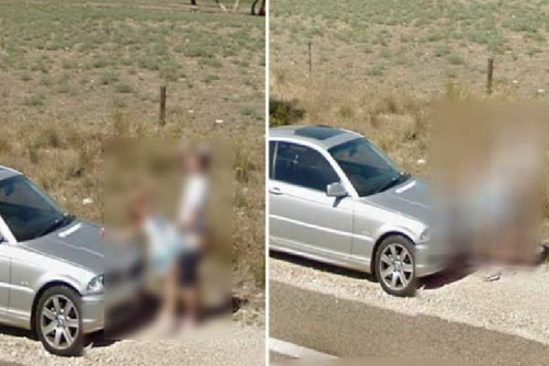 คาตา! Google Street View จับภาพคู่รักออสซี่มีเซ็กส์ริมถนน