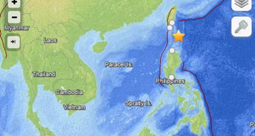 ฟิลิปปินส์แผ่นดินไหวในทะเล 6.1 ริกเตอร์ ยังไม่มีรายงานความเสียหาย