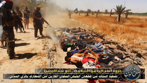ช็อกโลก กองโจรอิรักแพร่ภาพสยอง - นาทีฆ่าหมู่ทหารฝ่ายรัฐบาล ศพเกลื่อน