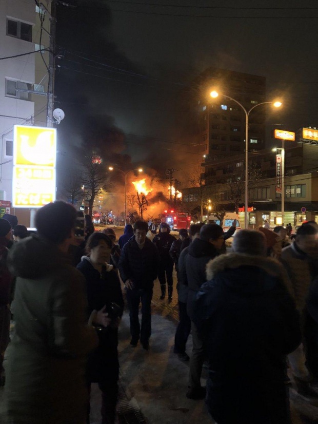 เกิดเหตุระเบิดร้านอาหารในเมืองซัปโปโร มีคนอยู่ในร้านมากกว่า 40 คน