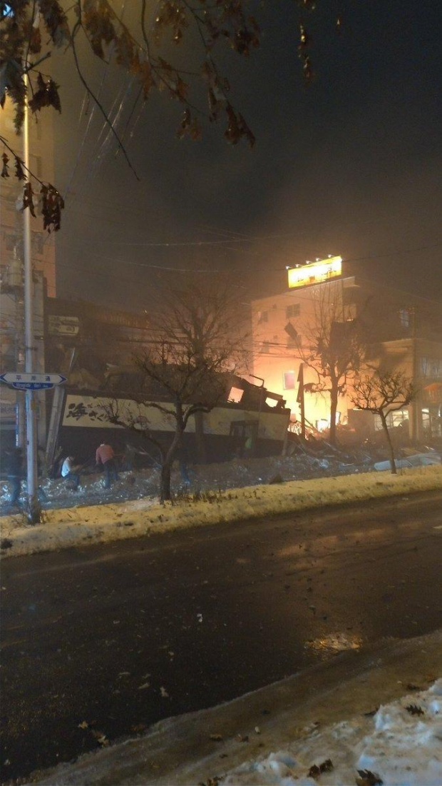 เกิดเหตุระเบิดร้านอาหารในเมืองซัปโปโร มีคนอยู่ในร้านมากกว่า 40 คน