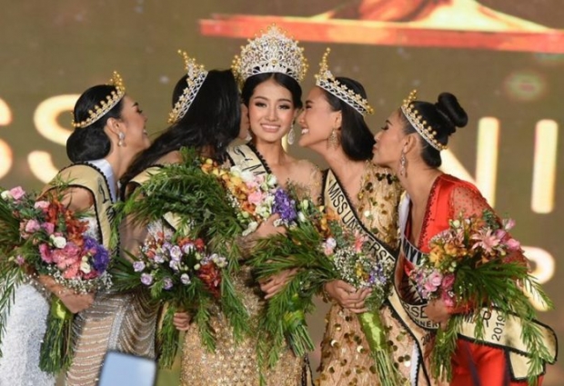 สวยจนมงลง! สาวงามนัยน์ตาคม  “เมืองพะอัน” คว้ามงกุฎ “มิสยูนิเวิร์ส เมียนมา 2019” 