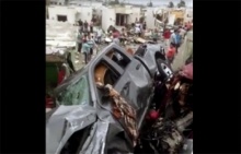 ทอร์นาโดถล่มเม็กซิโกดับ13ศพ บ้านเรือน-รถยนต์พังเสียหายยับ (ชมคลิป) 