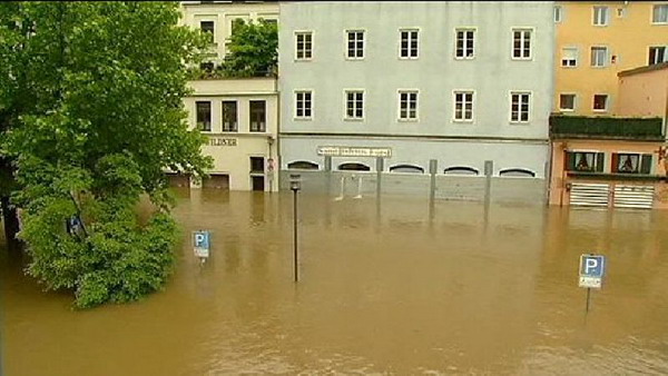 น้ำท่วมในตอนกลางทวีปยุโรป หลังฝนตกหนักต่อเนื่องหลายวัน