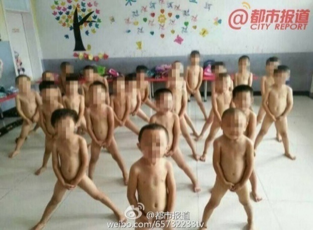 ผู้ปกครองชาวจีนโวย ครูอนุบาลจับเด็กๆ แก้ผ้าถ่ายนู๊ด อ้างสอนเพศศึกษา!?