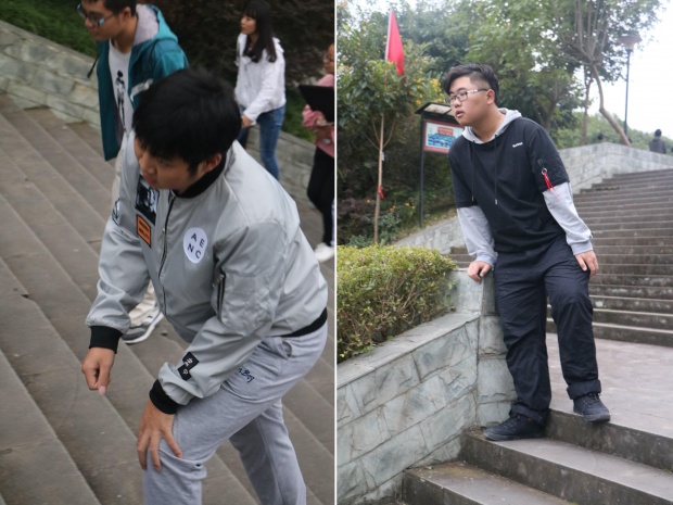 เดินจนจะผอมแล้ว!! นักศึกษาจีน ต้องขึ้นบันไดถึง 326 ขั้น!! กว่าจะไปถึงคณะที่เรียน