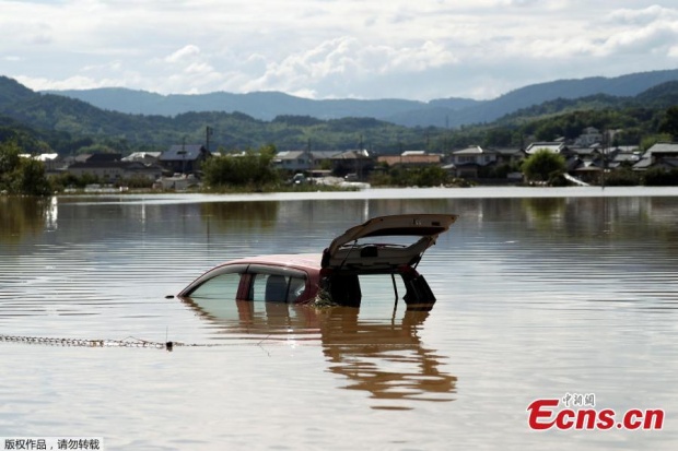 100 ศพแล้ว! น้ำท่วมญี่ปุ่นครั้งประวัติการณ์ สูญหายกว่าครึ่งร้อย